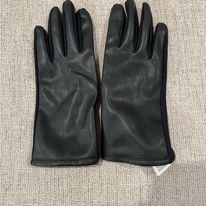 J. Crew Leather Winter Gloves